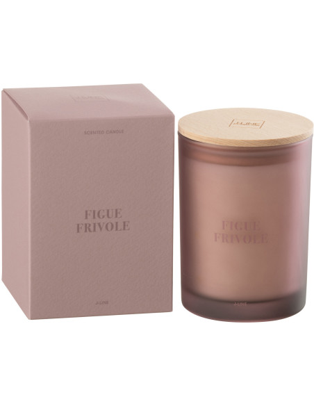 Bougie parfumée Senteur Fruitée Figue Frivole 38 heures Accords Essentiels - 2