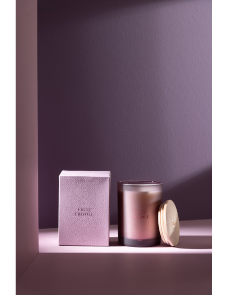 Bougie parfumée Senteur Fruitée Figue Frivole 38 heures Accords Essentiels - 3