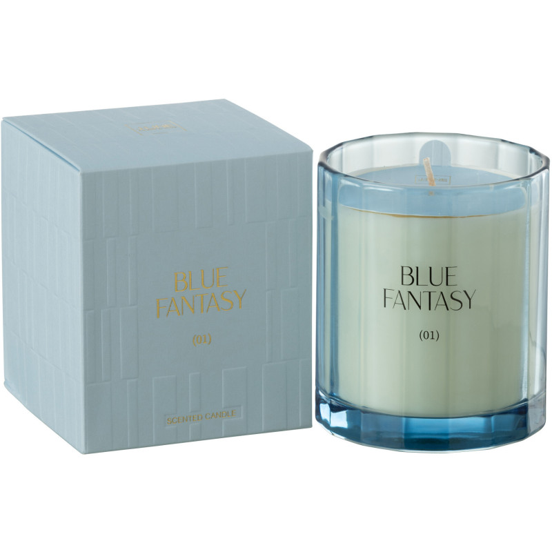Bougie parfumée Senteur Florale Blue Fantasy 30 heures Pleasure - 2