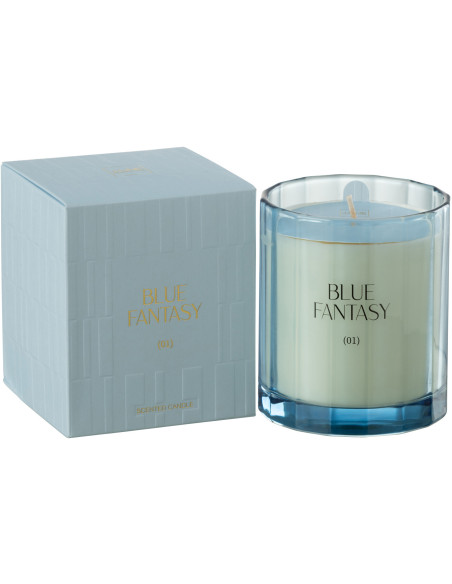 Bougie parfumée Senteur Florale Blue Fantasy 30 heures Pleasure - 2