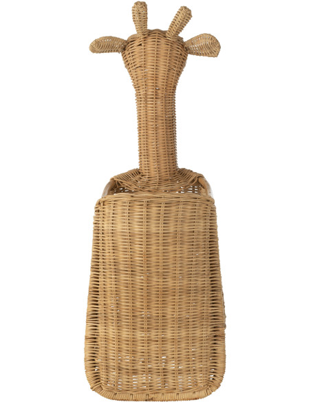 Panier de rangement Girafe en Rotin Naturel Taffy - 3