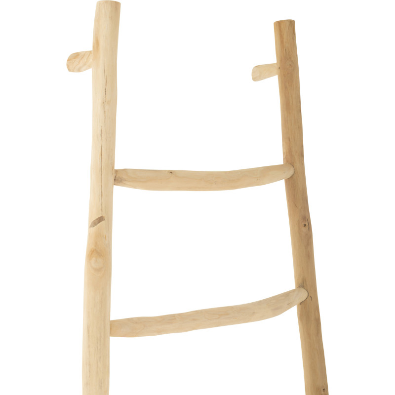 Porte-serviettes Échelle 6 niveaux Hauteur 185 cm en Teck Naturel Ardyce - 3