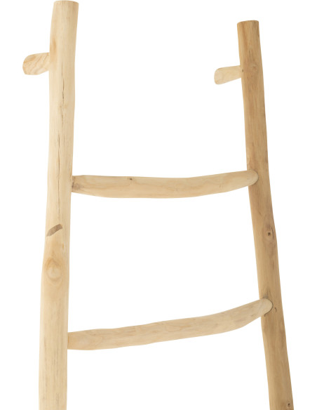 Porte-serviettes Échelle 6 niveaux Hauteur 185 cm en Teck Naturel Ardyce - 3