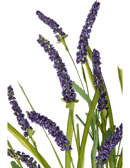 Fleur artificielle Lavande Hauteur 50 cm en Plastique Violet Vert - 2