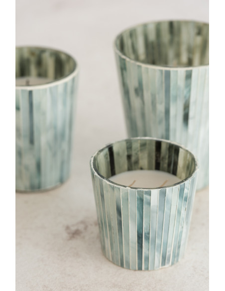 Bougie parfumée XL Senteur Fraîche Seaside Bliss 55 heures Noa - 3