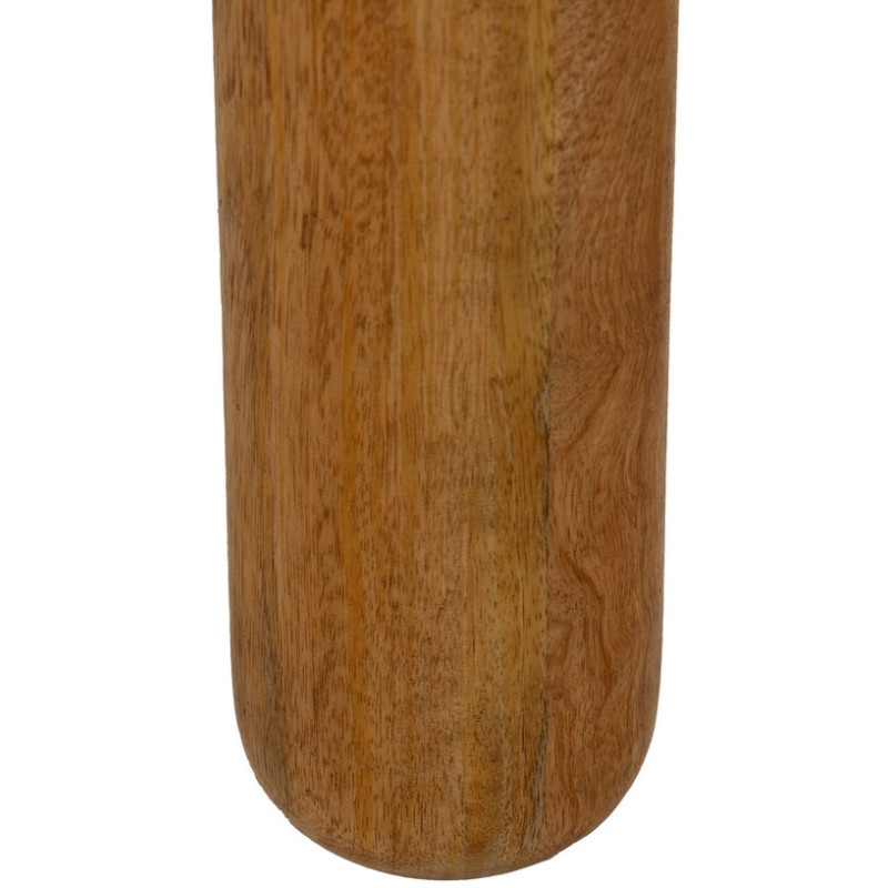 Table d'appoint rustique chic Ronde en Bois de manguier Naturel Nerina - 6