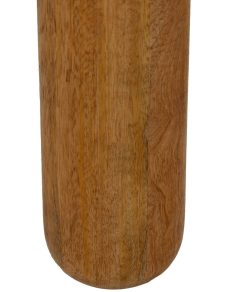 Table d'appoint rustique chic Ronde en Bois de manguier Naturel Nerina - 6