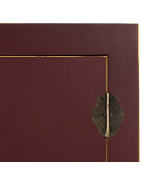 Armoire 2 portes 2 tiroirs en Bois de sapin Tuile Oriente - 2