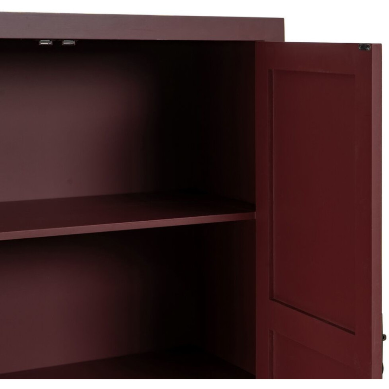 Armoire 2 portes 2 tiroirs en Bois de sapin Tuile Oriente - 3