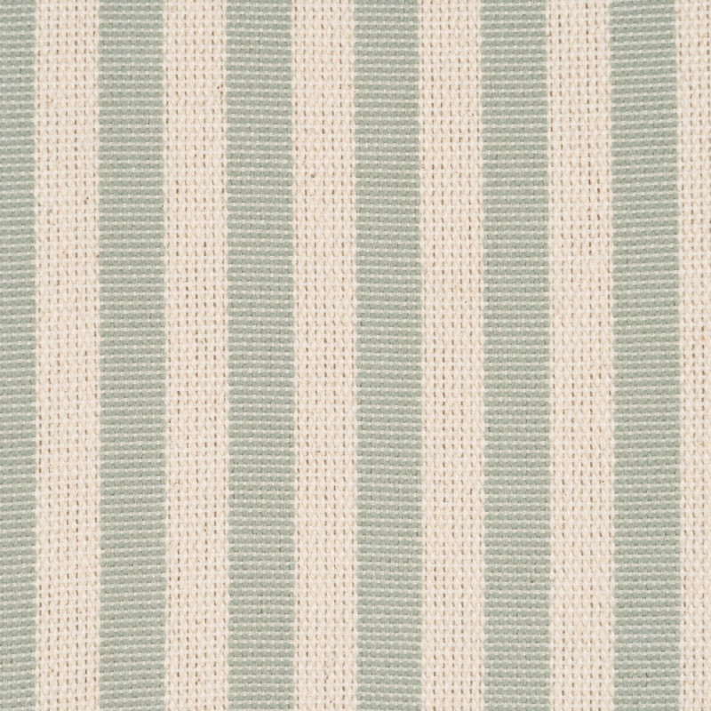 Fauteuil à rayures moderne en Tissu Vert Beige Bois d'hévéa Marron Adaro - 10