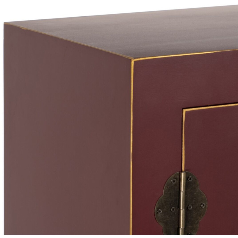 Armoire 2 portes 2 tiroirs en Bois de sapin Tuile Oriente - 7