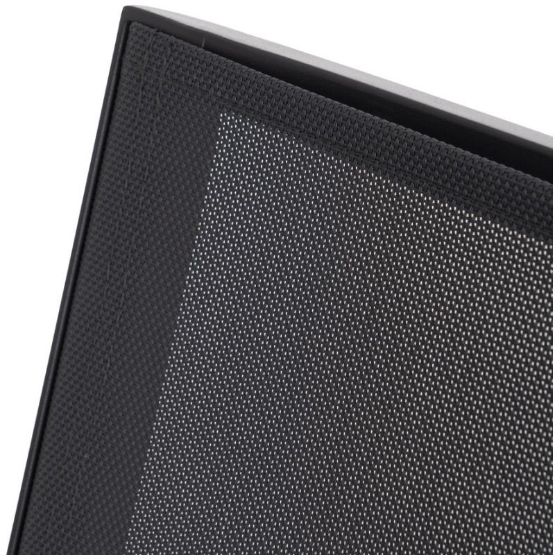 Fauteuil de jardin haut de gamme en Textilène Métal Gris foncé Nelia (Lot de 2) - 6