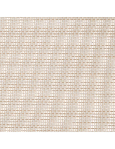 Chaise de jardin haut de gamme en Textilène Métal Beige Nelia (Lot de 2) - 9