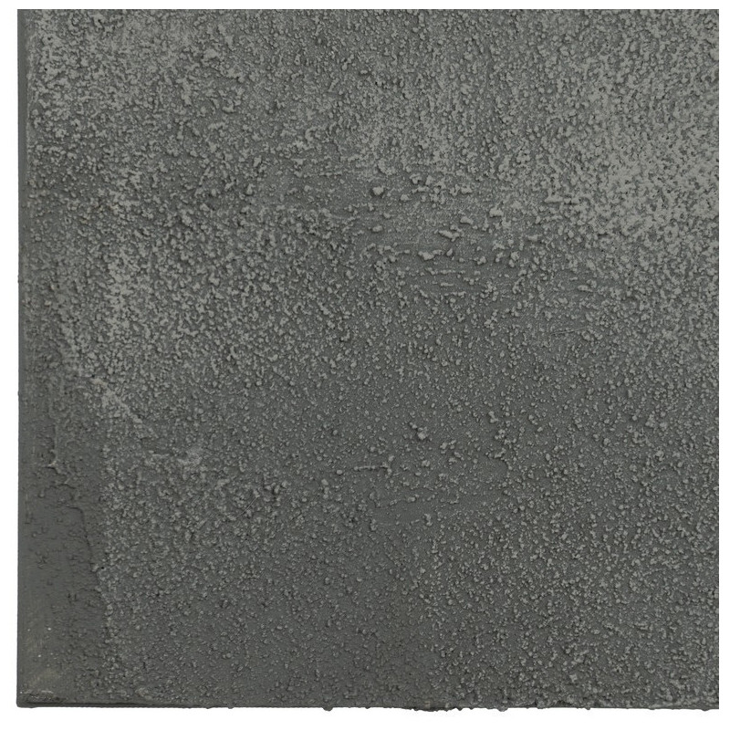 Grande Toile murale Tryptique relief abstrait 240x120 Gris Noir Sofie - 7