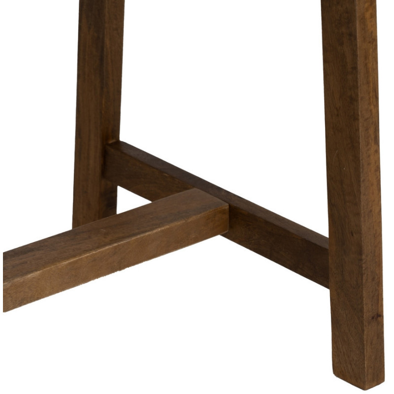 Bureau moderne 1 tiroir en Bois de manguier Naturel Romin - 6