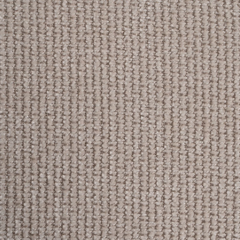 Grande Banquette moderne chic 1 étagère 2 places en Tissu Beige Métal Noir Ulea - 7