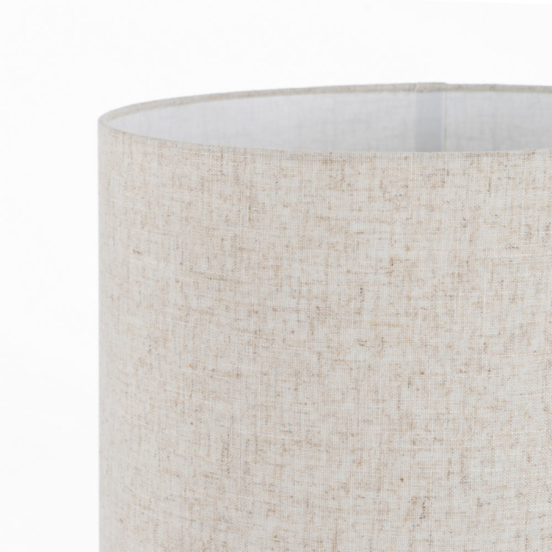 Lampadaire original organique Hauteur 128 cm en Résine Lin Beige Baena - 3