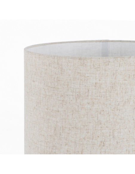 Lampadaire original organique Hauteur 128 cm en Résine Lin Beige Baena - 3