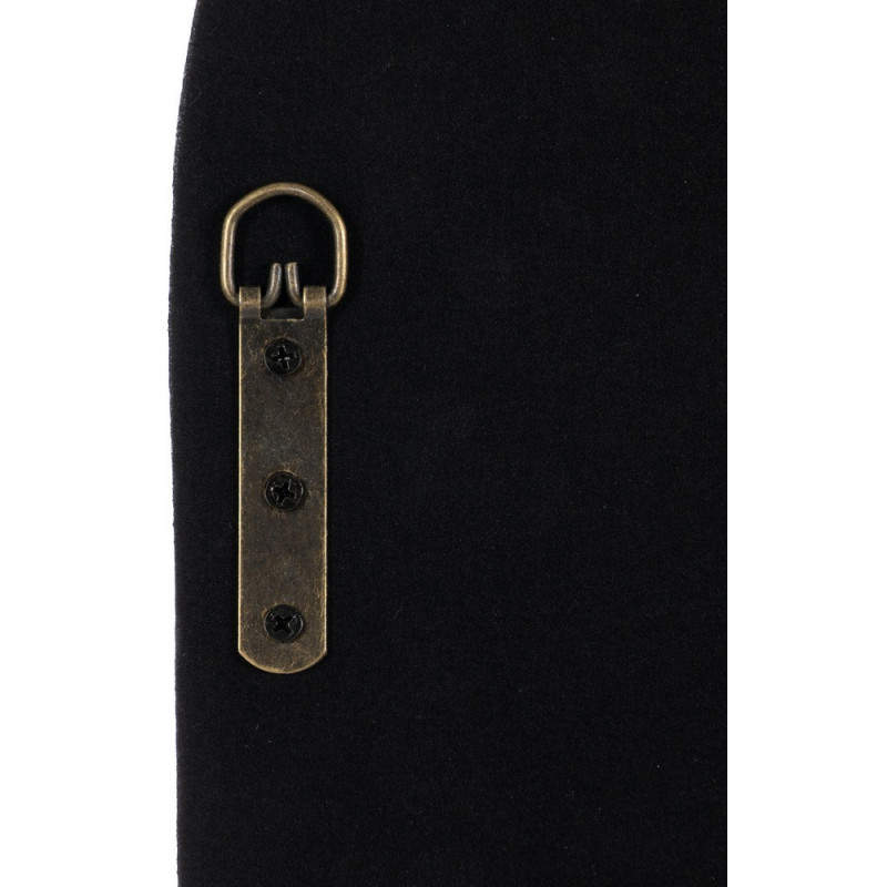 Grand Miroir mural moderne Arrondi 60x160 en Bois MDF Vert Laqué Abla - 6