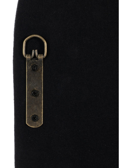 Grand Miroir mural moderne Arrondi 60x160 en Bois MDF Vert Laqué Abla - 6