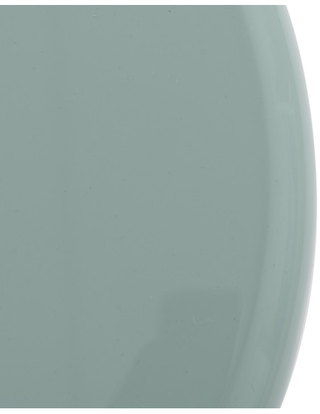 Console d'entrée moderne Ovale en Bois MDF Vert Laqué Urda - 4