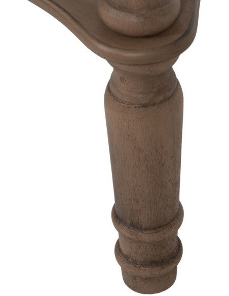 Table d’appoint ronde bois marron 40x40x66 cm Margy Ixia - 6