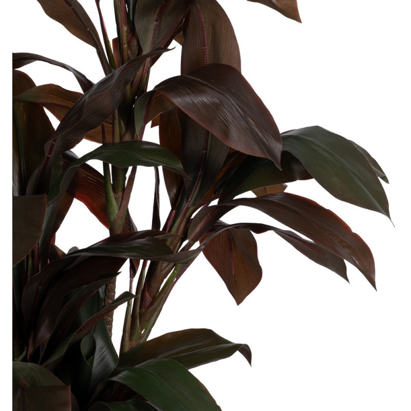Grande plante artificielle réaliste Cordyline 170 cm en Plastique Vert Marron - 3