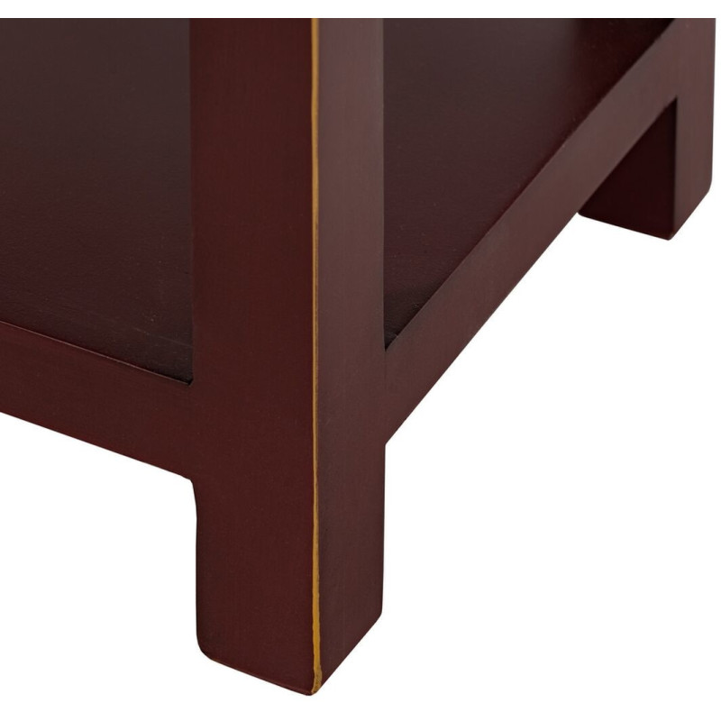 Chevet 2 tiroirs 1 étagère en Bois de sapin Tuile Oriente - 2