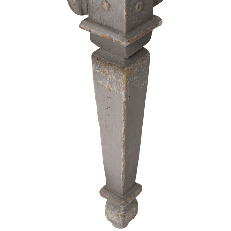 Buffet vintage Bas 2 portes en Bois de mindi Gris Vieilli Naturel Ramiel - 11