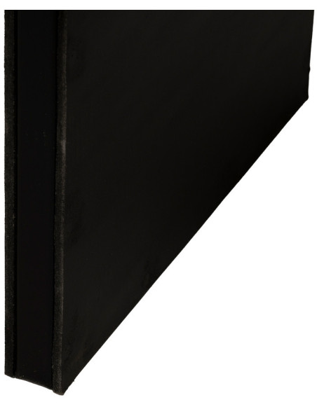 Grande Table basse rustique chic Rectangulaire en Bois de suar Naturel Métal Noir Amaya - 9