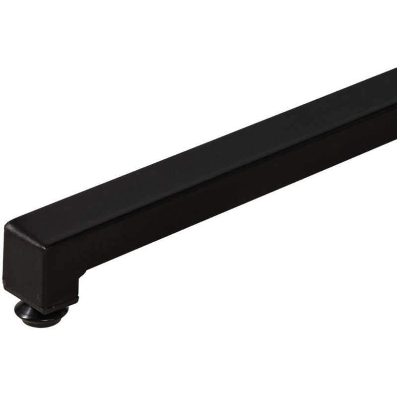 Table à manger Ronde 2 personnes en Bois Naturel Métal Noir Dulcia - 3