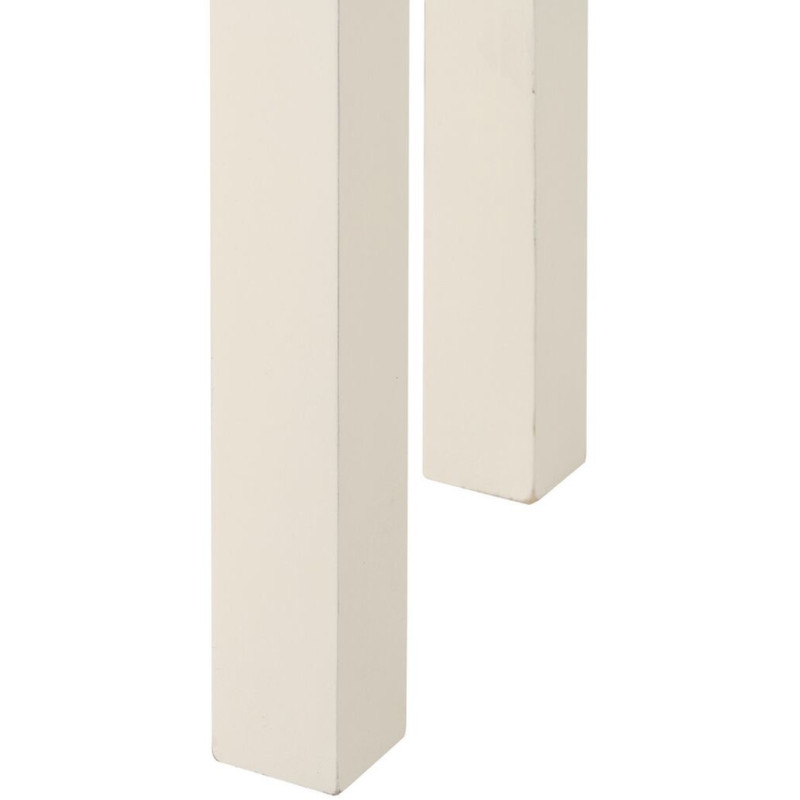 Console Rectangulaire 4 tiroirs en Bois de sapin Blanc Oriente - 2