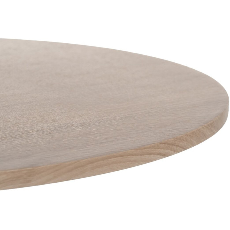 Table basse Ronde 65 cm en Bois Naturel Métal Noir Helena - 8