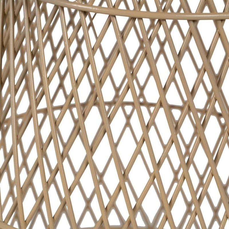 Table basse Ronde en Rotin Naturel Métal Rattan - 5