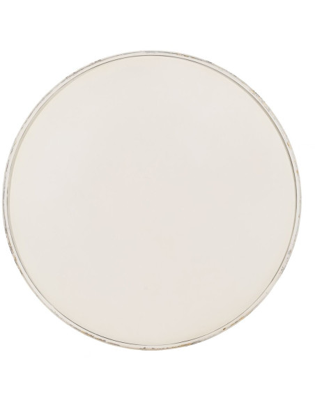 Table basse Ronde en Métal Crème Nadine - 2