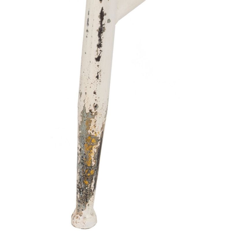 Table basse Ronde en Métal Crème Nadine - 3