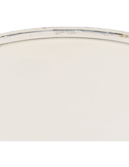 Table basse Ronde en Métal Crème Nadine - 5