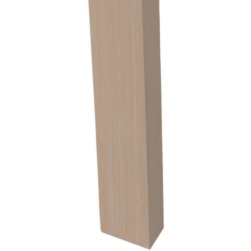 Console Rectangulaire 1 étagère en Bois de pin Crème Jodie - 2