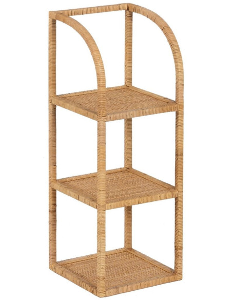 Étagère Escalier 4 niveaux en Rotin Naturel Nannette - 2