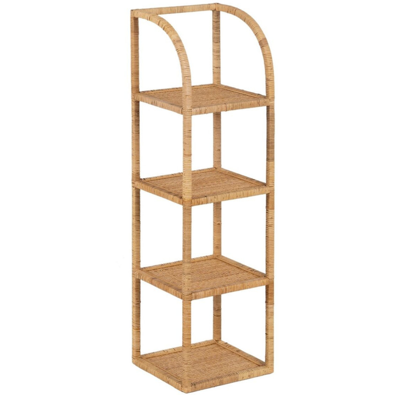 Étagère Escalier 4 niveaux en Rotin Naturel Nannette - 3
