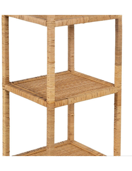 Étagère Escalier 4 niveaux en Rotin Naturel Nannette - 7