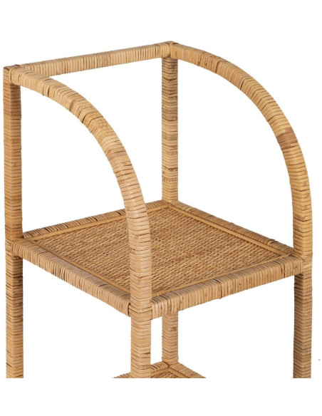 Étagère Escalier 4 niveaux en Rotin Naturel Nannette - 8