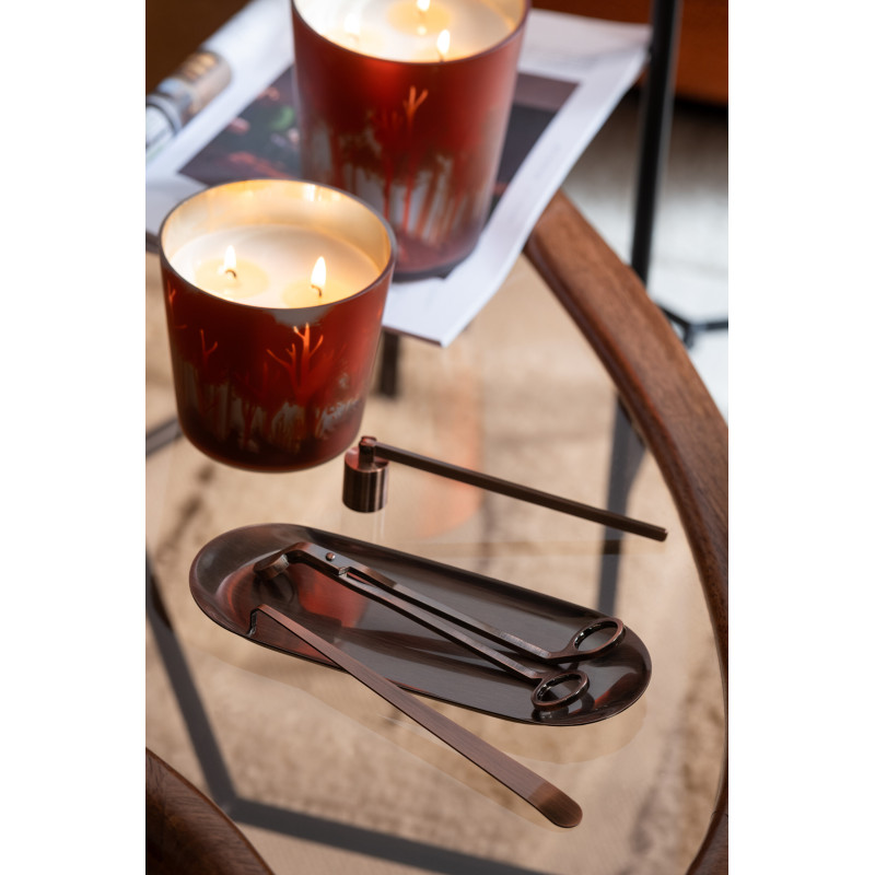Kit Éteignoir à bougie moderne chic en Métal Cuivré Cadlo - 2