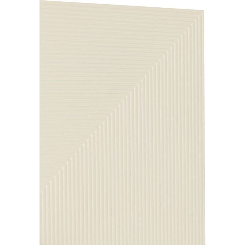 Grand Buffet moderne chic Haut Arrondi 2 portes en Marbre Blanc Bois MDF Métal Doré Wisteria - 7