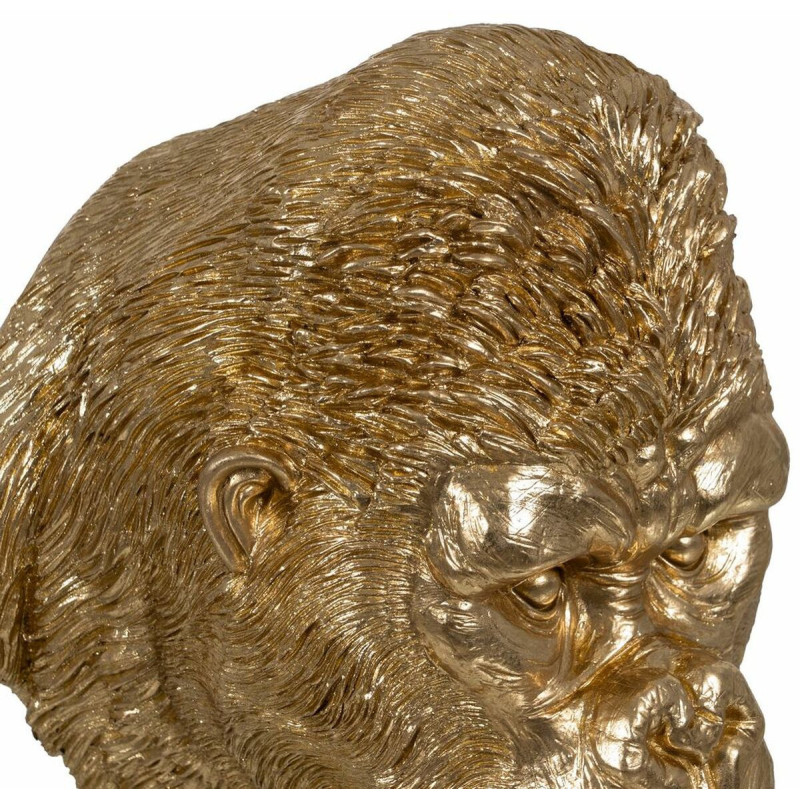 Applique murale Gorille en Résine Doré Kingsley - 5