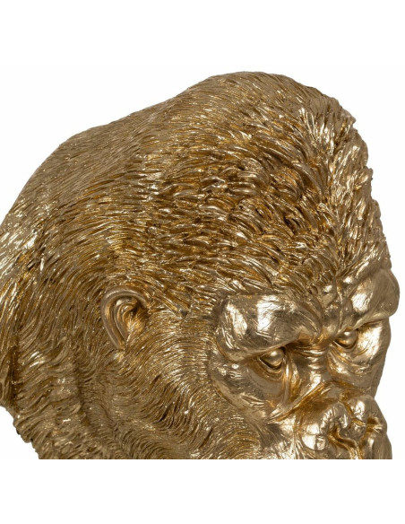 Applique murale Gorille en Résine Doré Kingsley - 5