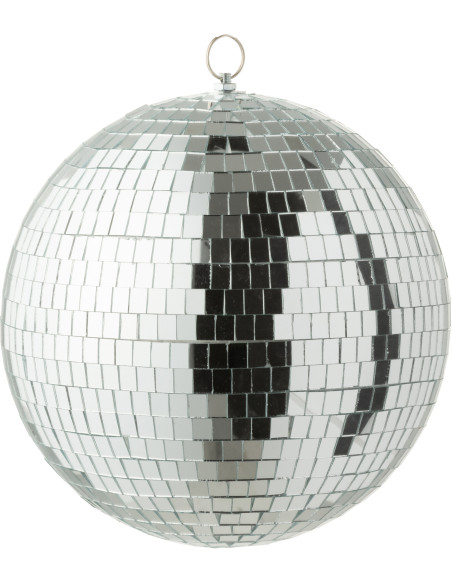 Petite Boule à facettes Disco 25 cm en Miroir Argenté Sparkys - 1