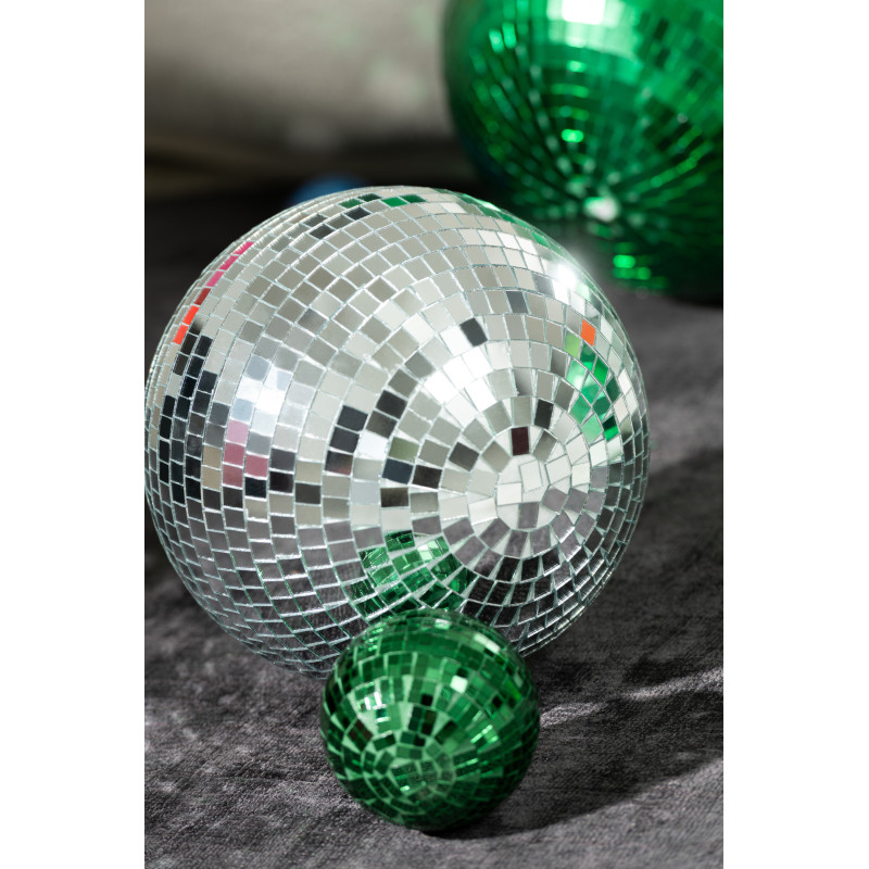 Grande Boule à facettes Disco 40 cm en Miroir Argenté Sparkys - 2