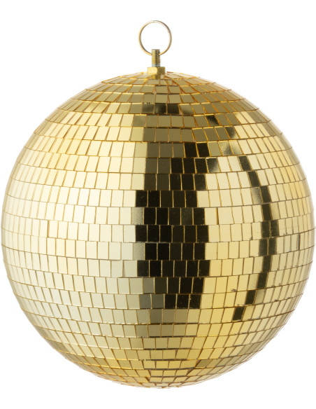 Petite Boule à facettes Disco 25 cm en Miroir Doré Sparkys - 1