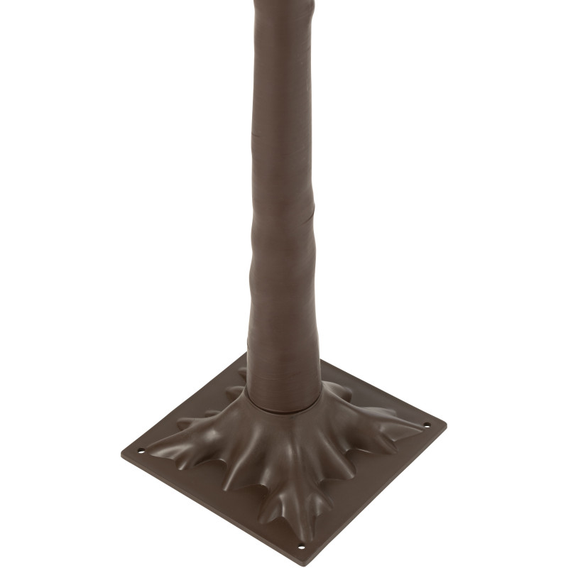 Grand Arbre décoratif lumineux Branches nues Hauteur 180 cm en Plastique Marron Ilunor - 4